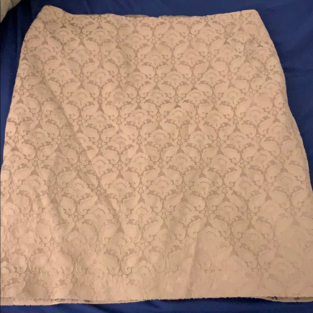 ELLEN TRACY SIZE 14- blush pencil skirt